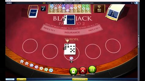 Blackjack no casino regras